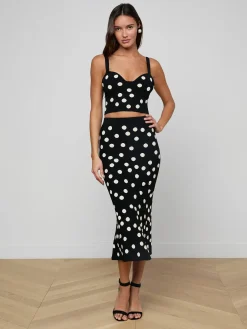 Mae Knit Flare Skirt