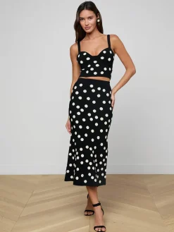 Mae Knit Flare Skirt
