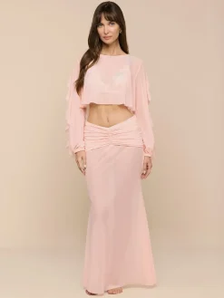 Mahe Mesh Cover-Up Skirt