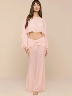 Mahe Mesh Cover-Up Skirt