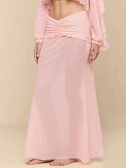 Mahe Mesh Cover-Up Skirt