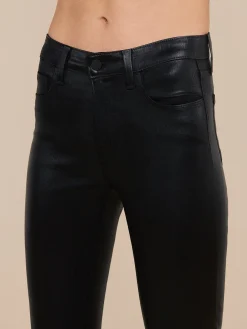 Margot Coated Cropped Skinny Jean