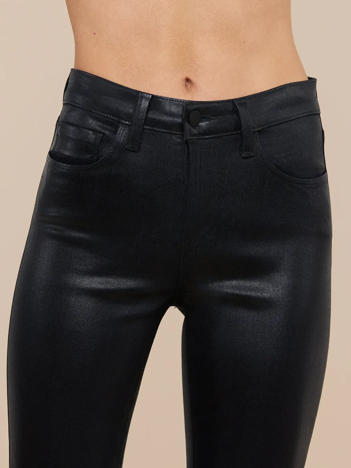 Marguerite Coated Skinny Jean