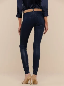 Marguerite Coated Skinny Jean