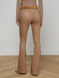 Marty Coated Flare Jean