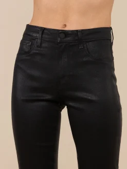 Marty Coated Flare Jean