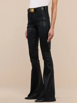 Marty Coated Flare Jean