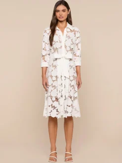 May Eyelet Shirt Dress
