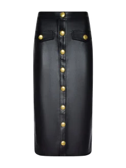 Milann Vegan Leather Skirt
