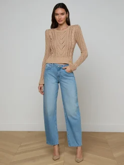 Mio Cabled Pullover