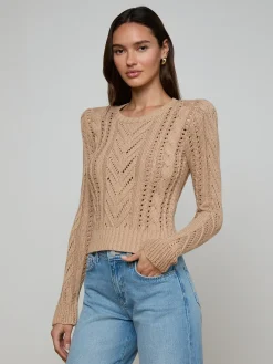 Mio Cabled Pullover