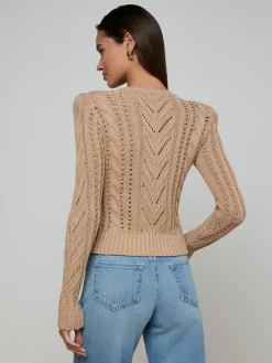 Mio Cabled Pullover