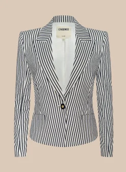 Misa Seersucker Blazer