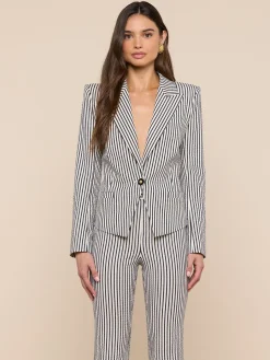 Misa Seersucker Blazer