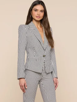 Misa Seersucker Blazer