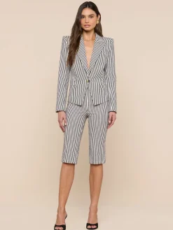 Misa Seersucker Blazer