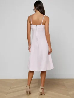 Mitzy Linen Midi Dress