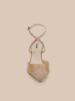 Moselle Raffia Pump