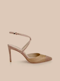 Moselle Raffia Pump