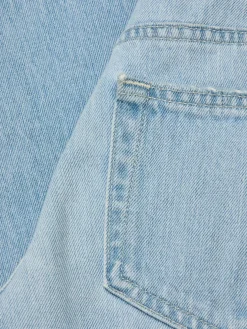 Nevia Slouchy Straight-Leg Jean