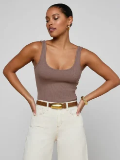 Nica Scoopneck Bodysuit