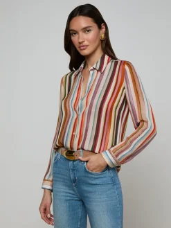Nina Silk Blouse