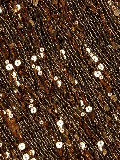 Noella Sequin Fringe Dress