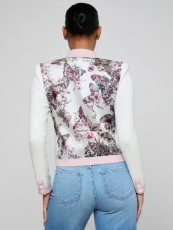 Nomi Satin Back Cardigan