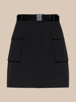 Norene Nylon Mini Skirt