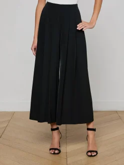 Novalynn Cropped Pleated Pant