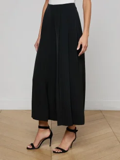 Novalynn Cropped Pleated Pant