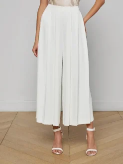 Novalynn Cropped Pleated Pant