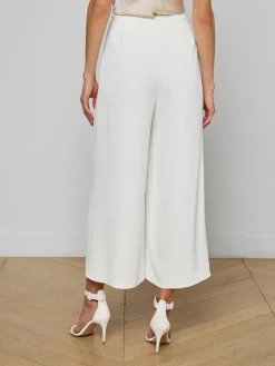 Novalynn Cropped Pleated Pant