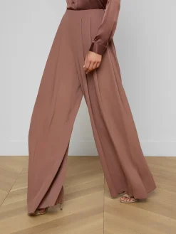Nova Pleated Wide-Leg Pant