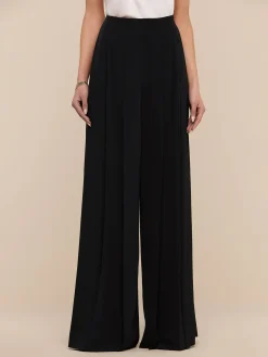 Nova Pleated Wide-Leg Pant