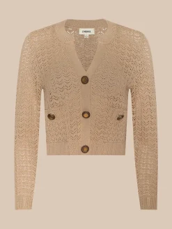 Orla Pointelle Knit Cardigan