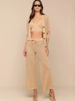 Orla Pointelle Knit Cardigan