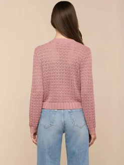 Orla Pointelle Knit Cardigan