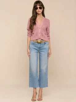 Orla Pointelle Knit Cardigan