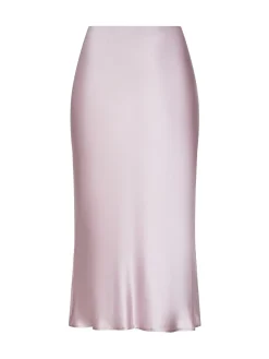 Perin Silk Midi Skirt