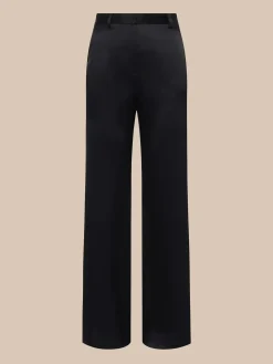 Pilar Silk Wide-Leg Pant