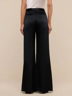 Pilar Silk Wide-Leg Pant