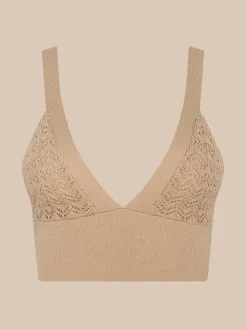 Reverie Pointelle Knit Bralette
