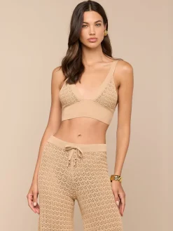 Reverie Pointelle Knit Bralette