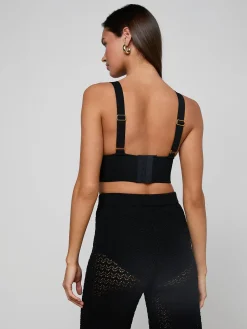 Reverie Pointelle Knit Bralette