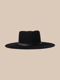Reyes Leather Band Fedora