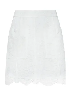 Riven Lace Mini Skirt