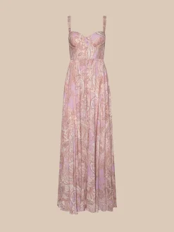 Rosette Maxi Dress