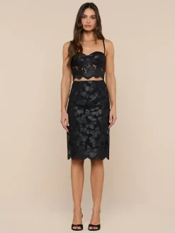 Royal Pencil Skirt