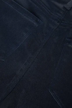 Ruth Coated Straight-Leg Jean